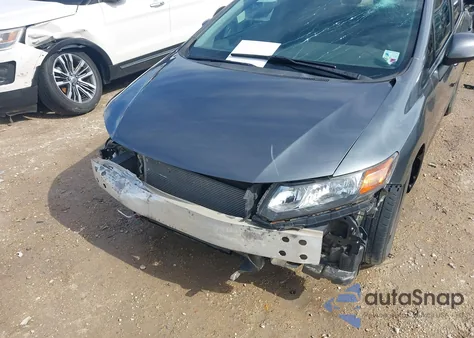 2012 Honda Civic Lx z USA, uszkodzony, nr VIN 2HGFB2F53CH599707